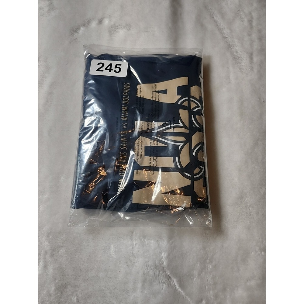 Team Apparel New Orleans Saints VS Miami dolphjust 2017 London Women size large - Picture 9 of 9